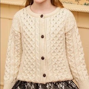 Original Irish Wool Cardigan Sweater